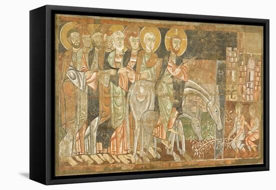 Entry of Christ into Jerusalem, C.1125-null-Framed Premier Image Canvas