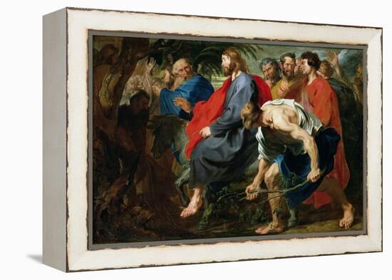 Entry of Christ into Jerusalem, C.1617-Sir Anthony Van Dyck-Framed Premier Image Canvas