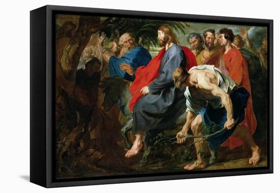 Entry of Christ into Jerusalem, C.1617-Sir Anthony Van Dyck-Framed Premier Image Canvas