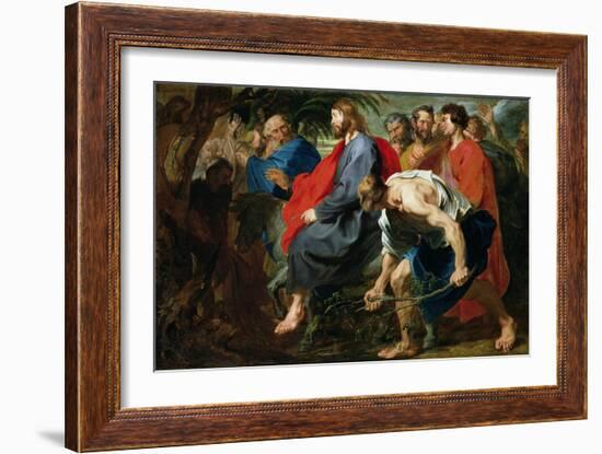 Entry of Christ into Jerusalem, C.1617-Sir Anthony Van Dyck-Framed Giclee Print