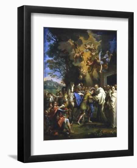 Entry of St Bernard into the City, C1630-1679-null-Framed Giclee Print