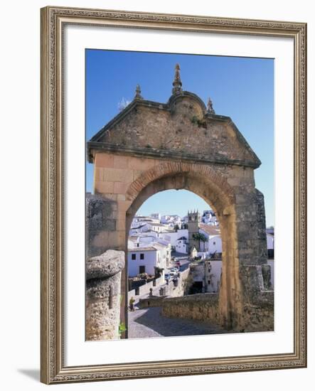 Entry to Ronda's Jewish Quarter, Andalucia, Spain-Merrill Images-Framed Photographic Print