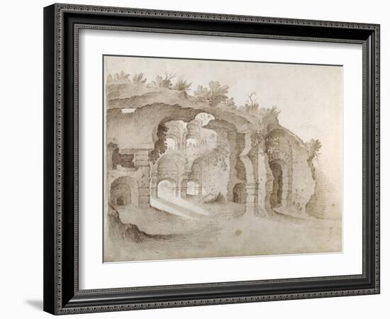 Entry to the Colosseum-Sebastian Vrancx-Framed Giclee Print