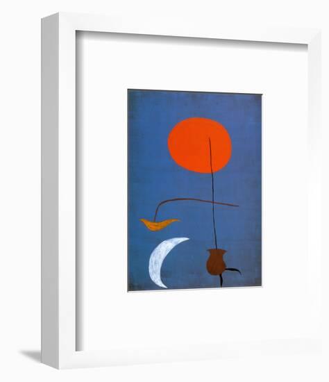 Entwurf fur eine Tapisserie-Joan Miro-Framed Art Print