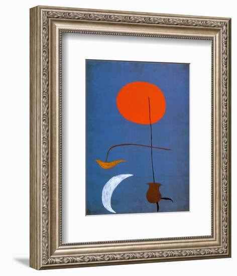 Entwurf fur eine Tapisserie-Joan Miro-Framed Art Print