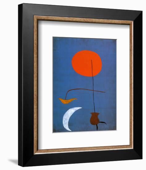 Entwurf fur eine Tapisserie-Joan Miro-Framed Art Print