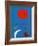 Entwurf fur eine Tapisserie-Joan Miro-Framed Art Print