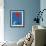 Entwurf fur eine Tapisserie-Joan Miro-Framed Art Print displayed on a wall