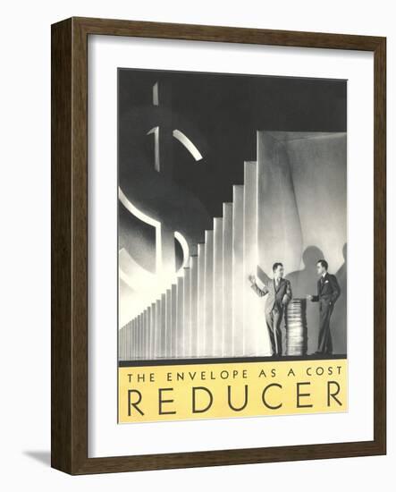 Envelope as a Cost Reducer-null-Framed Art Print