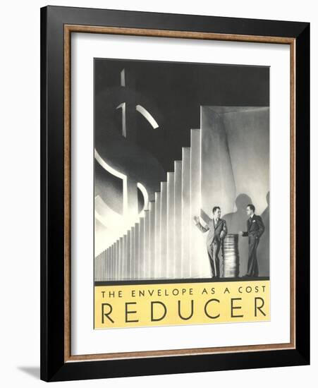 Envelope as a Cost Reducer-null-Framed Art Print