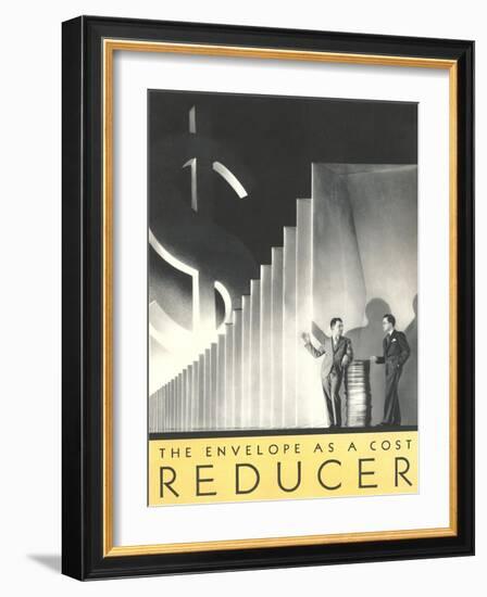 Envelope as a Cost Reducer-null-Framed Art Print