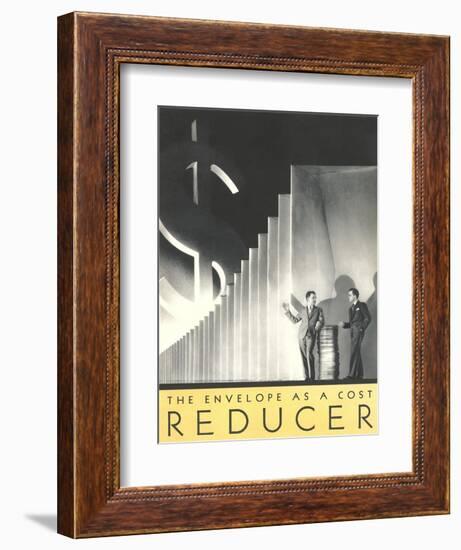 Envelope as a Cost Reducer-null-Framed Premium Giclee Print