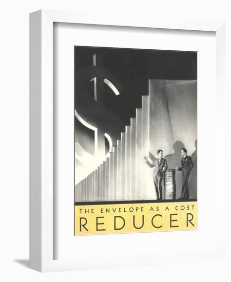 Envelope as a Cost Reducer-null-Framed Premium Giclee Print