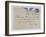 Envelope of Paul's Letter to Maurice Jamot Serullaz-null-Framed Giclee Print