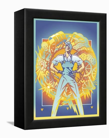 Environmental Rosie-David Chestnutt-Framed Premier Image Canvas