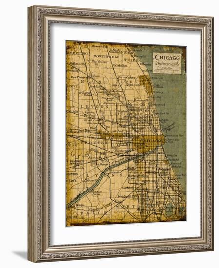 Environs Chicago-Carole Stevens-Framed Art Print