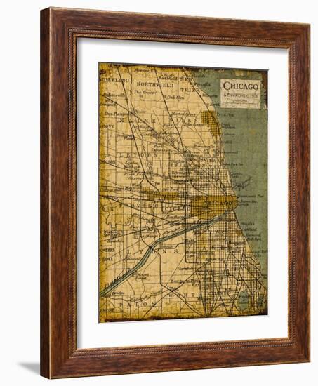 Environs Chicago-Carole Stevens-Framed Art Print