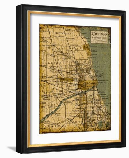 Environs Chicago-Carole Stevens-Framed Art Print