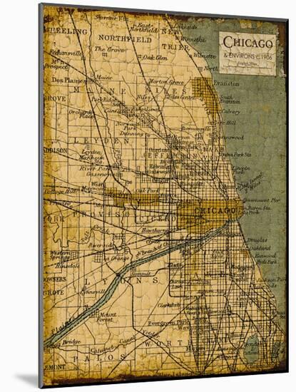 Environs Chicago-Carole Stevens-Mounted Art Print