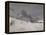 Environs de Honfleur, neige-Claude Monet-Framed Premier Image Canvas