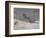 Environs de Honfleur, neige-Claude Monet-Framed Giclee Print