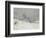 Environs de Honfleur, neige-Claude Monet-Framed Giclee Print