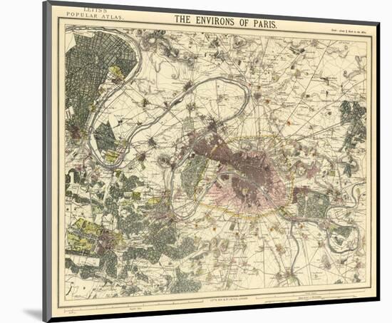 Environs Paris, c.1883-null-Mounted Art Print