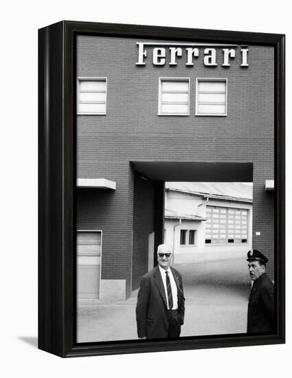 Enzo Ferrari, (1960S)-null-Framed Premier Image Canvas