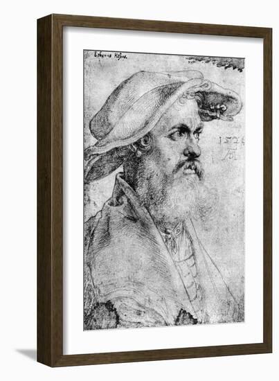 Eobanus Hesse, 1526-Albrecht Durer-Framed Giclee Print