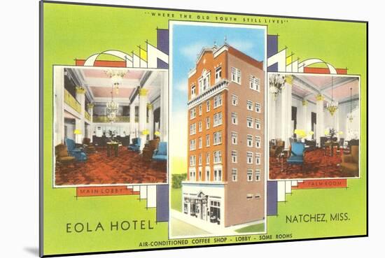 Eola Hotel, Natchez, Mississippi-null-Mounted Art Print