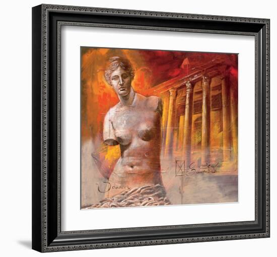 Ephesos-Joadoor-Framed Art Print