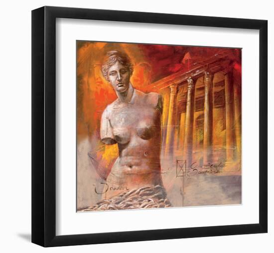 Ephesos-Joadoor-Framed Art Print