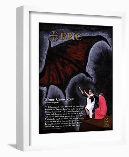 Epic Poetry Form-Jeanne Stevenson-Framed Art Print