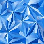 Abstract Blue Background-epic44-Art Print