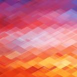 Abstract Geometrical Background-epic44-Art Print