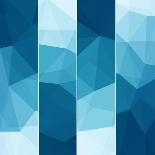 Set of Abstract Blue Background-epic44-Art Print