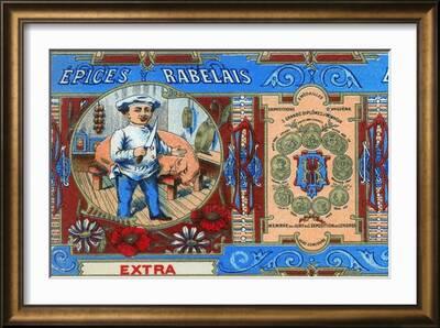 Epices Rabelais Extra' Art Print