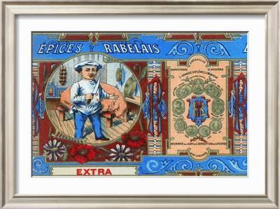 Epices Rabelais Extra - Art Print-B0587340150