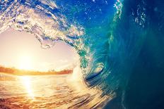 Blue Ocean Wave-EpicStockMedia-Photographic Print