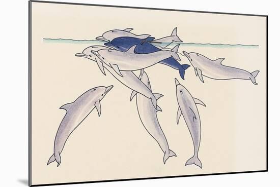 Epimeletic (Care-Soliciting) Behavior in Dolphins, Delphinidae-null-Mounted Giclee Print