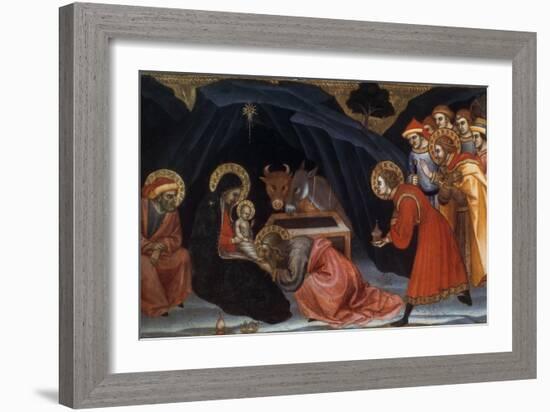 Epiphany, Late 14Th/Early 15th Century-Taddeo di Bartolo-Framed Giclee Print