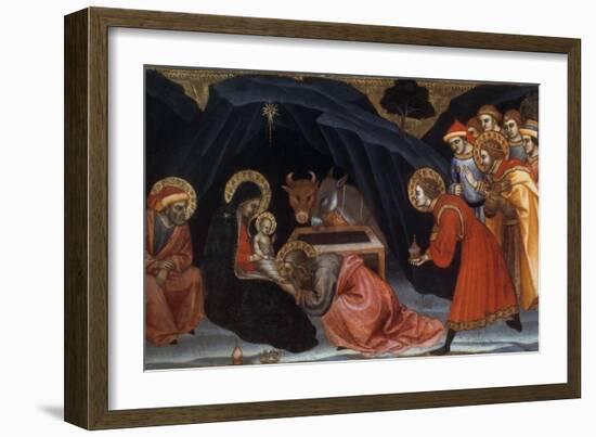 Epiphany, Late 14Th/Early 15th Century-Taddeo di Bartolo-Framed Giclee Print