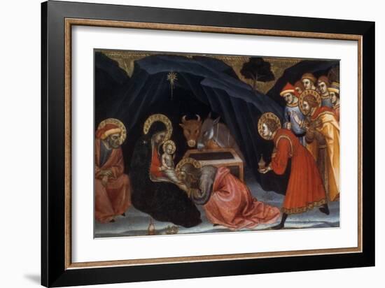 Epiphany, Late 14Th/Early 15th Century-Taddeo di Bartolo-Framed Giclee Print