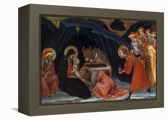 Epiphany, Late 14Th/Early 15th Century-Taddeo di Bartolo-Framed Premier Image Canvas