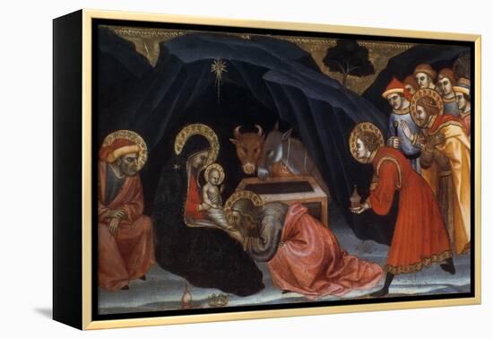 Epiphany, Late 14Th/Early 15th Century-Taddeo di Bartolo-Framed Premier Image Canvas