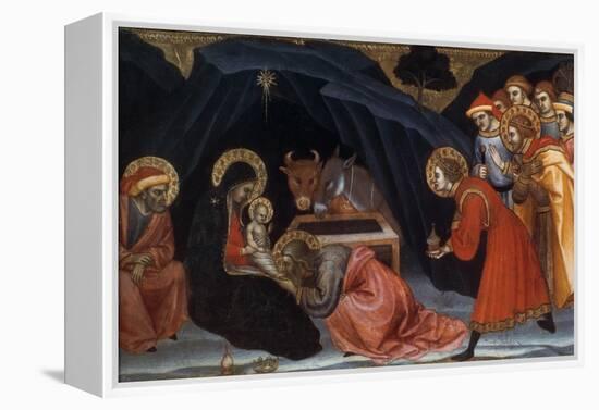 Epiphany, Late 14Th/Early 15th Century-Taddeo di Bartolo-Framed Premier Image Canvas