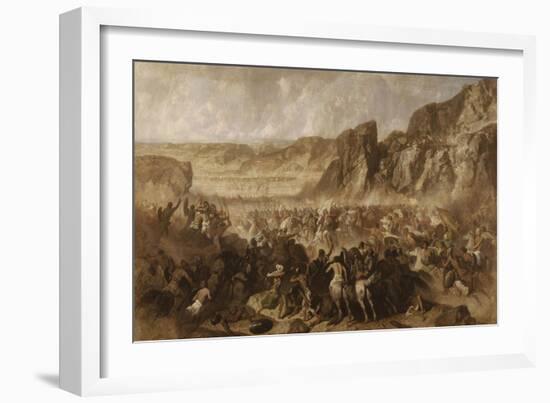 Episode de la retraite des Dix-Mille (Xenophon, l'Anabase)-Jean Adrien Guignet-Framed Giclee Print