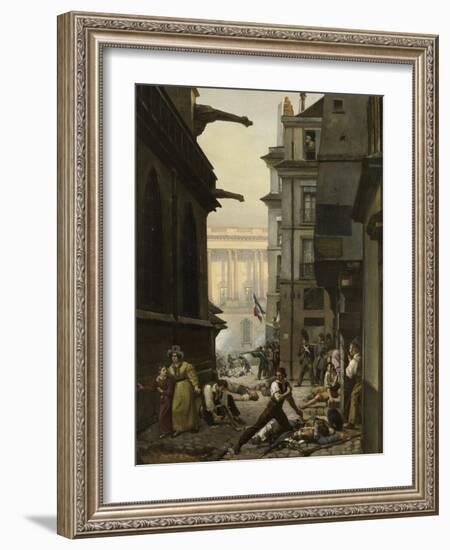 Épisode du 29 juillet 1830, au matin-Paul Carpentier-Framed Giclee Print