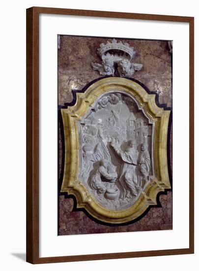 Episode from Life of Saint Benedict Relief-Giovanni Marino-Framed Giclee Print