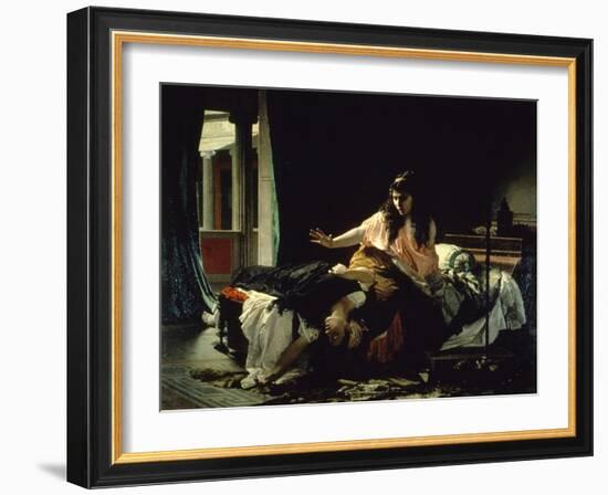 Episode in Life of Fabiola-Cesare Maccari-Framed Giclee Print